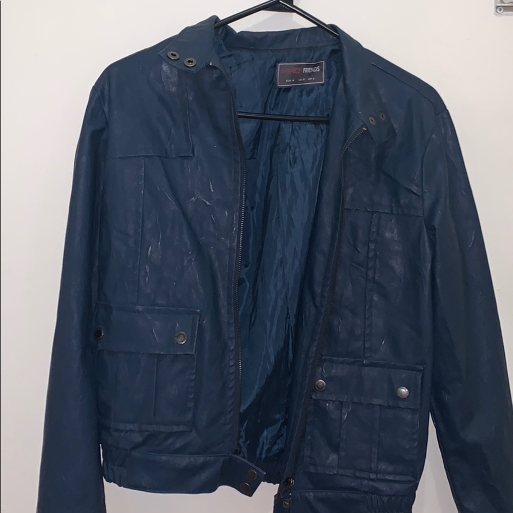 Leather jacket